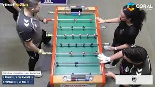 Miniature : I. Robin/A. Tourmente vs C. Thomar/M. Blin - OM - Quarter-Final - ITSF 18e Open National de Hoenheim