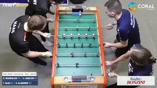 Miniature : B. Bourgeaux/V. Langlois vs T. Haas/S. Klabunde - OM - Last 16 - ITSF 18e Open National de Hoenheim