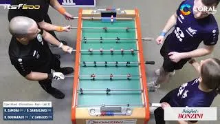 Miniature : R. Zamora/D. Sandalinas vs B. Bourgeaux/V. Langlois - OM - L32 - ITSF 18e Open National de Hoenheim