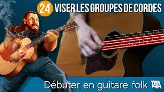 Miniature : Pourquoi (et comment) ne pas gratter toutes les cordes - Débuter en guitare folk - Cours nº24