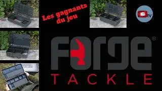 Miniature : Les gagnants du jeu Forge Tackle