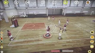 Miniature : Tactic3D Basketball Pass and go drill