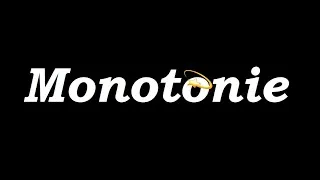 Miniature : Monotonie