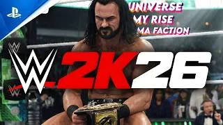 Miniature : WWE 2K26 |  DU NOUVEAU POUR LE MODE UNIVERSE, MY RISE & MA FACTION