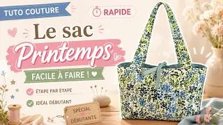 Miniature : Apprendre à coudre un sac facilement | Tutoriel couture pour débutants