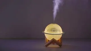 Miniature : Diffuseur huiles essentielles 200ml (3D Planet Lampe Humidificateur)