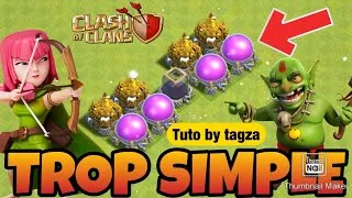 Miniature : Tuto comment farm facilement et rapidement  sur clash of clan full élixir et or hdv9,10,11 et + 2020