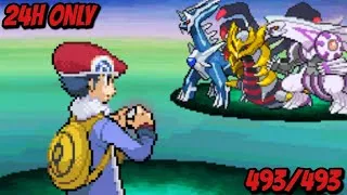 Miniature : J'ai Capturé TOUS LES POKÉMONS de Platine en 24h