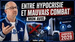Miniature : PlayStation TUE le jeu physique en 2028 ? L’hypocrisie de Youtubeurs totale?