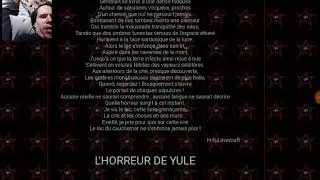 Miniature : Je lis des poème de mon écrivain favori hp lovecraft