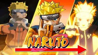 Miniature : L'ÉVOLUTION DES JEUX NARUTO
