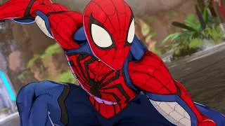Miniature : Marvel Tōkon Fighting Souls - Spider Man Vs Iron Man