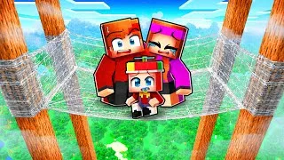 Miniature : On a CONSTRUIT la plus GRANDE CABANE en Plastique de Minecraft !
