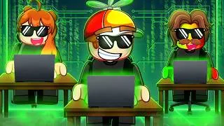 Miniature : J'ai CRÉÉ un GROUPE ILLÉGAL de HACKERS sur Roblox Brookhaven !