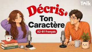 Miniature : How to Describe Your Personality in French | Easy Conversation Practice for A2-B1 Learners