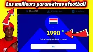 Miniature : LES MEILLEURS PARAMÈTRES & RÉGLAGES SUR eFootball 2026 MOBILE ! 🔥⚽