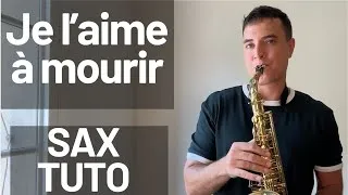 Miniature : Comment jouer "Je l’aime à mourir" au saxophone – Francis Cabrel