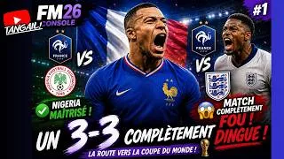 Miniature : LE DÉBUT DE L'AVENTURE ! Deux tests avant la Coupe du Monde ! FM26 Console #1