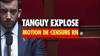 Miniature : Tanguy EXPLOSE à l’Assemblée  le RN lance sa motion de censure CHOC