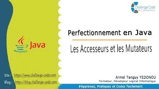 Miniature : Java POO – Getters et Setters (Accesseurs & Mutateurs) expliqués pas à pas sur Eclipse #3