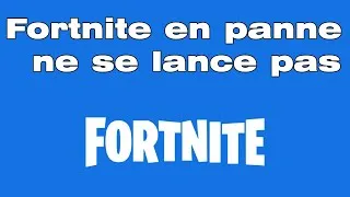 Miniature : Fortnite Epic Games en panne , ne se lance pas