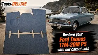 Miniature : Moquette de sol pour rénover votre Ford Taunus 17M 20M P5 1964-1967