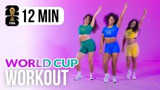 Miniature : 12 MIN FIFA WORLD CUP DANCE WORKOUT | SHAKIRA ANTHEMS | FUN CARDIO ⚽️🏆 
