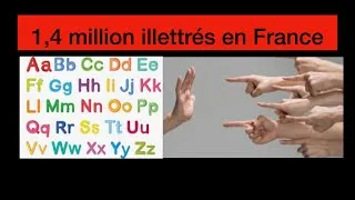 Miniature : #education  👉🤔Pourquoi 1,4 million illettrés en France 🇫🇷?