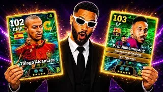Miniature : Je Boost Mon Équipe avec Thiago & Auba  😱 -Efootball