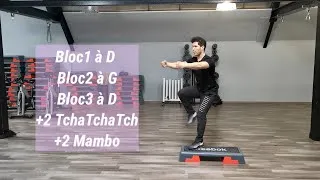 Miniature : cours de Step débutant #4