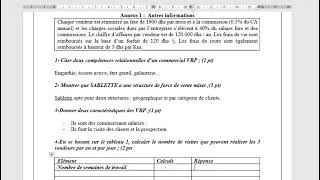 Miniature : Exercice : Calcul de la taille de la FDV, calcul de la rémunération de la FDV.