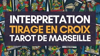 Miniature : 🔮 Interprétation du Tirage en Croix : Comprendre vos cartes du Tarot de Marseille ! 🎴