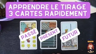 Miniature : 🃏 Apprenez le Tirage 3 cartes Facilement : Passé ; Présent ; Futur 🔮