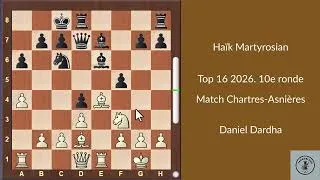 Miniature : Victoire spectaculaire et décisive au Top 16 2026  #échecs