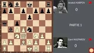 Miniature : Kasparov Karpov 1985. Présentation et partie 1. La 49è partie ?