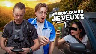 Miniature : elle fait la PIRE ERREUR juste avant un contrôle de police