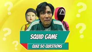 Miniature : Squid Game Quiz 🔴🟥🔺 50 questions — De Facile à Difficile (Saison 1)