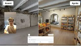 Miniature : Avant / Après : comment aider un client à se projeter dans un local commercial