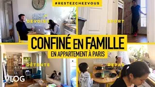 Miniature : CONFINÉ en FAMILLE à PARIS : On trouve le rythme - Journal de bord - VLOG n°3