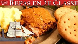 Miniature : Hachis de biscuits de mer de l'entrepont sur un paquebot victorien