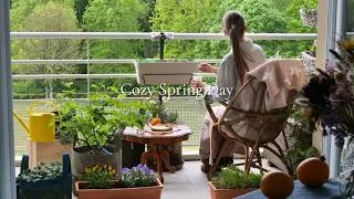 Miniature : Cozy Spring Day in France 🌿 Elderflower Syrup & Baking | Slow Living