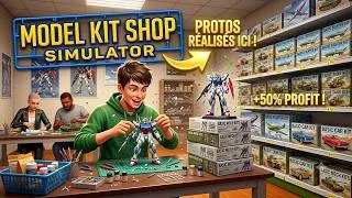 Miniature : 'AI CRÉÉ LE PARADIS DES MAQUETTISTES ! 😍 [Model Kit Shop Simulator Fr]