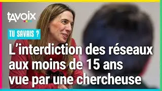 Miniature : La chercheuse Anne Cordier s'oppose à l'interdiction des réseaux sociaux aux moins de 15 ans