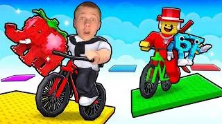Miniature : VOLER DES BRAINROTS EN VÉLO !! (Mode Impossible)
