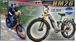 Miniature : Hanevear HM26 VAE suspendu 52V 20Ah - Test & Avis - Enorme ... surprise !