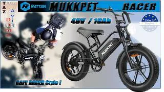Miniature : Rattan MUKKPET Racer VAE style Mini moto - Test & Avis - PAS CHER MAIS ... CQFD !