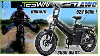 Miniature : TESWAY X7 AWD 3600W 60Ah - Test & Avis - Quel dommage ... Bonne chance !