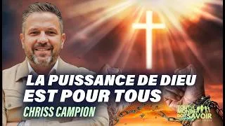 Miniature : Chriss Campion : LA PUISSANCE DE DIEU EST POUR TOUS ! | Même sur ton LIEU DE TRAVAIL | TBN FR
