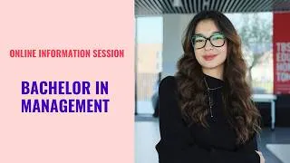 Miniature : Online information session - Bachelor in Management