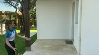 Miniature : Tennis à la maison , exercices de volées